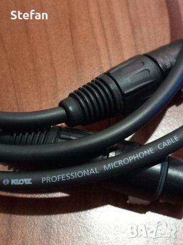 Балансирани кабели - KIOTZ, снимка 1 - Ресийвъри, усилватели, смесителни пултове - 41658095