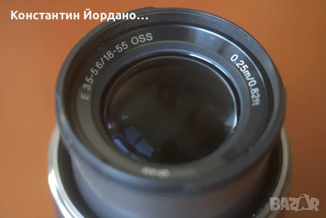 Sony E 18-55mm f/3.5-5.6 OSS (SEL1855), снимка 5 - Обективи и филтри - 56137102