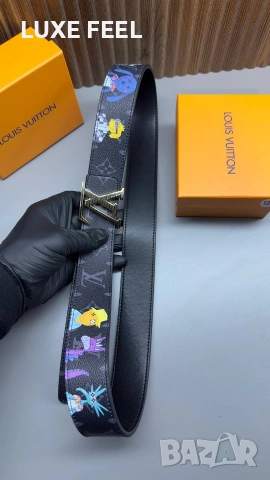 Louis Vuitton ⚜️ Естествена Кожа ⚜️ Дамски Колани , снимка 4 - Колани - 53646419