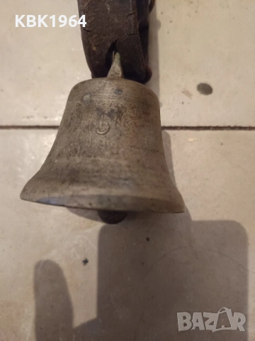 Стара бронзова камбанка, снимка 3 - Колекции - 53184012
