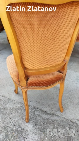 Запазена е!!!Маса с 6 стола стил Луи XV!, снимка 18 - Маси - 51178318