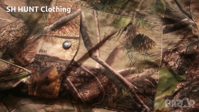 MIL-TEC HUNTING SET размер 5-6XL за лов екип с мъхеста безшумна материя - 1240, снимка 17 - Екипировка - 51081570