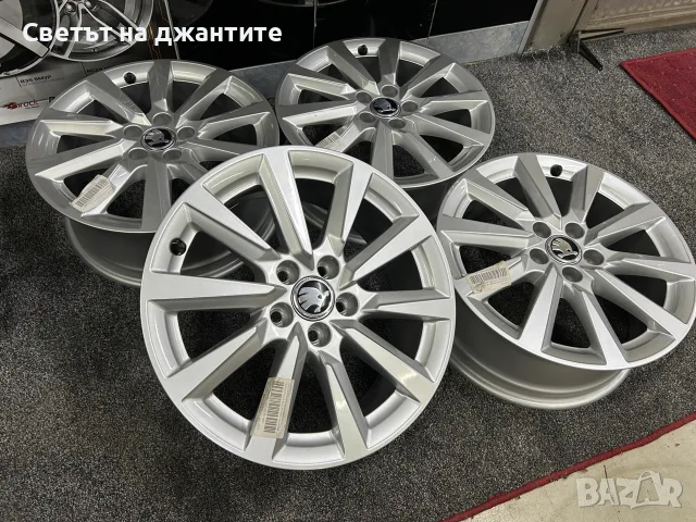 Джанти 16 Цола 5х100 Skoda Scala Kamiq VW T-Cross Tiago Polo Audi A1 Нови Оригинални, снимка 5 - Гуми и джанти - 56185612