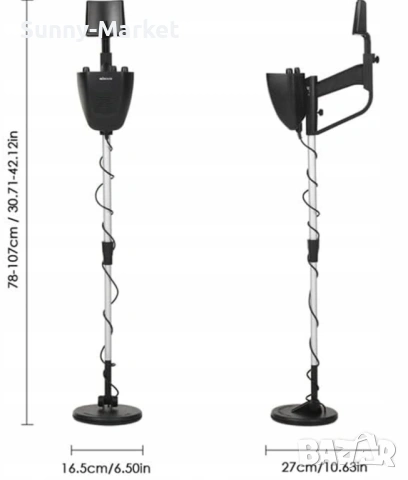 Водоустойчив металотърсач за злато, сребро, монети и съкровища , снимка 3 - Друга електроника - 53542142
