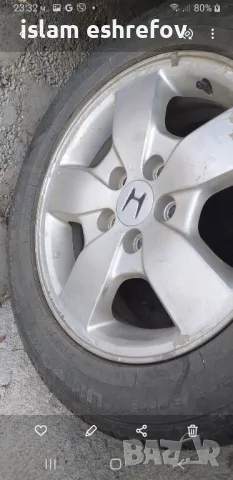 Продават се комплект Джанти 16 цола лети 5*114,3,ц.отвор67,1за Хонда хрв.