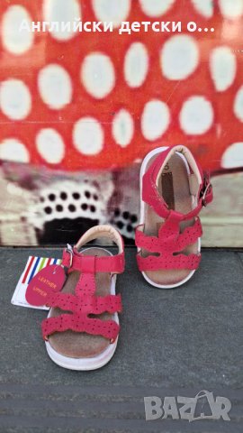 Английски детски сандали естествена кожа-CHIPMUNKS , снимка 1 - Детски сандали и чехли - 41064233