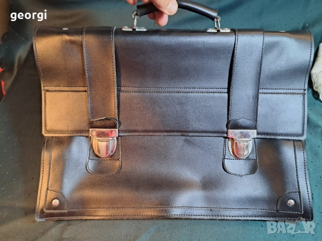 кожена чанта за документи  28/2, снимка 2 - Чанти - 51842444