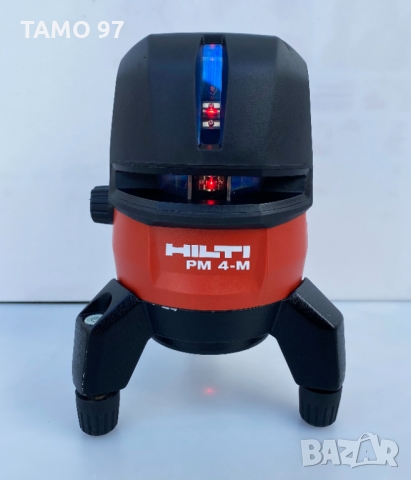 ЛИНЕЕН ЛАЗЕР Hilti PM4-M перфектен!, снимка 2 - Измервателни инструменти - 36059404