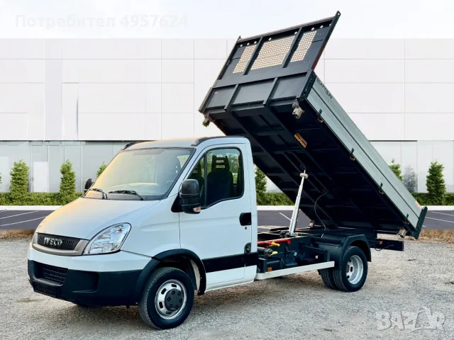 Iveco Daily 98хил.км!!!**3.60м. ТРИСТРАНЕН САМОСВАЛ SCATTOLINI**3.0*40c15, снимка 3 - Бусове и автобуси - 56226220