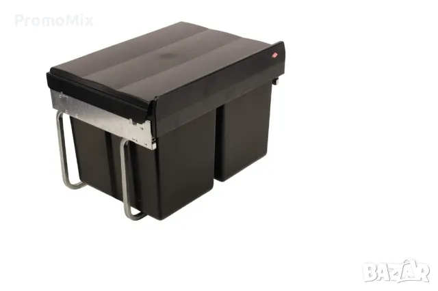 Кош за отпадъци Wesco 280150 30л За вграждане кош за боклук разделно събиране 2 отделения, снимка 5 - Други стоки за дома - 49008991