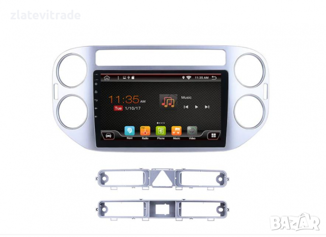 VW TIGUAN 2007-2016, GOLF PLUS 2004-2014 9" НАВИГАЦИЯ,9333, снимка 4 - Навигация за кола - 36268282