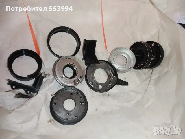 3 фотоапарата, светкавица и светломер, снимка 5 - Фотоапарати - 50202242