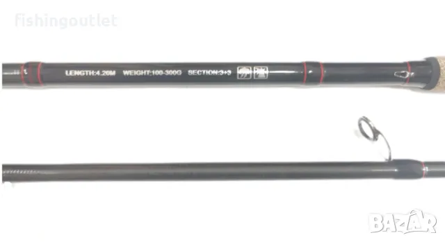 Фидер въдица за далечни дистанции Osako Powerful Feeder 300gr акция / 3,90 и 4.20мт, снимка 9 - Въдици - 49735551