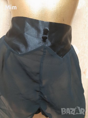М/L Черни ,прозрачни къси панталонки , снимка 2 - Къси панталони и бермуди - 39523566