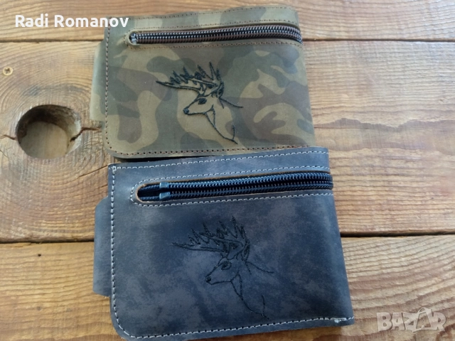 Ръчно изработени кожени портфейли, Мъжки кожен аксесоар 