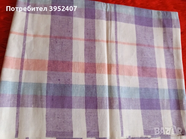 Руски ленен долен чаршаф, снимка 7 - Спално бельо - 53843681