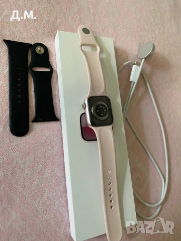Apple Watch 9 41mm -pink, снимка 4 - Смарт часовници - 52277303