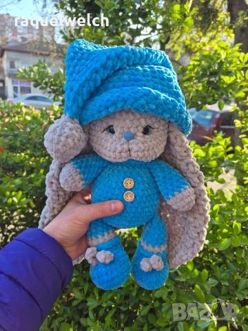 Ръчно Изплетено Зайче "Амигурими"