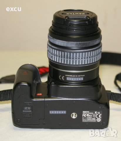 Фотоапарат Pentax K-x с обектив Pentax DAL 18-55, снимка 5 - Фотоапарати - 41478925