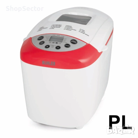 Хлебопекарна Muhler MBM-1502, две бъркалки, снимка 3 - Хлебопекарни - 52790832