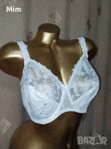 Prima Donna 75 G Снежно бял дантелен сутиен , снимка 6 - Бельо - 48888518