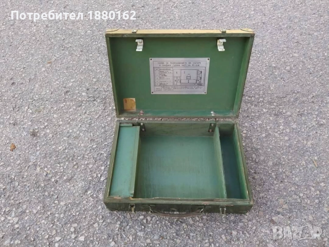 Куфар / сандък за  РР-51М, снимка 5 - Антикварни и старинни предмети - 52231664