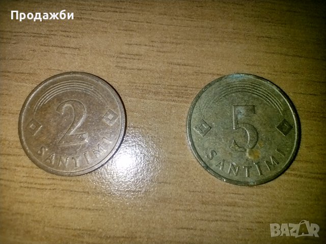 Стари монети Латвия, снимка 4 - Нумизматика и бонистика - 41685196