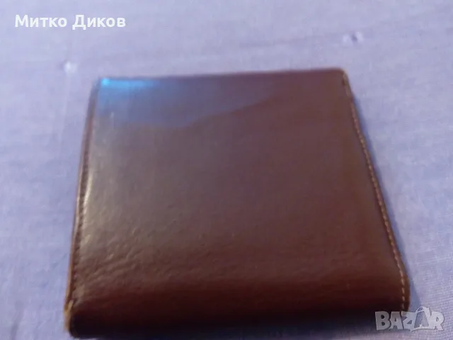 Портфейли 1965г нов 83х80мм- GD 125х100мм и дамско винтидж естествена кожа, снимка 9 - Портфейли, портмонета - 55991961