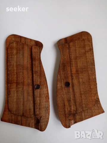 Дървени чирени за пистолет CZ 75 Compact, снимка 5 - Оборудване и аксесоари за оръжия - 53730495