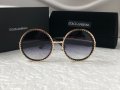 Dolce & Gabbana DG Дамски слънчеви очила кръгли овални , снимка 6