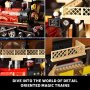Нов Комплект мини блокчета за изграждане на вълшебна гара железница 1259 броя Деца Подарък, снимка 6