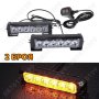 2 Броя 12-24V 72W Аварийни Блиц Светлини с контролер, снимка 5