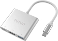 TUTUO USB Type C към 1080P HDMI адаптер за Nintendo Switch, USB C PD захранващ порт, USB-A 3.0 хъб, , снимка 2