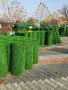 Ограда. Метални оградни пана и колове. Мрежа с декорация. Врати, снимка 9