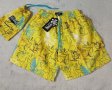 VILEBREQUIN 2023 нови мъжки бански панталонки шорти жълти с рисувани октоподи , снимка 2