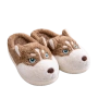 Домашни 3D чехли хъски Весели Крачета плюшени чехли куче домашни пантофи, снимка 4