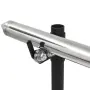 vidaXL Шиш за чеверме с мотор, неръждаема стомана, 207x45x81 см, снимка 4