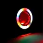 LED проекторен фар за мотоциклет с RGB halo пръстен, снимка 7