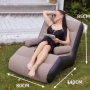 Надуваемо Кресло тип Шезлонг за почивка и релаксация, до 150 кг, снимка 8