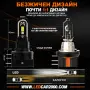 H15 X-PRO LED CANBUS – 90W | Дълги светлини + DRL | 6000K, снимка 3