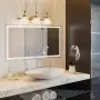 Тройна стенна лампа CHILDHOOD с кристални абажури и антично месингово покритие, снимка 2