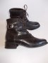 Кожени боти (тъмно-кафяви) № 38, снимка 3
