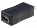 VCom адаптер Adapter Micro USB M to Mini USB F - CA418, снимка 1 - Кабели и адаптери - 41319871