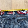Desigual дамски слим дънки с бродерия размер 28, снимка 8