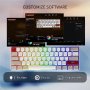 Нова Безжична механична клавиатура Bluetooth RGB подсветка за игри геймър, снимка 4
