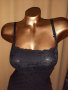 Hunkemoller S/ M Черна нощница от дантела и тюл , снимка 4