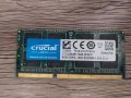Laptop RAM Crucial 8GB DDR3 - 1600MHz, снимка 1 - RAM памет - 41629520
