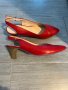 Кожени елегантни обувки, снимка 1 - Дамски обувки на ток - 42010361