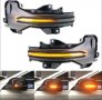 Динамични Бягащи Мигачи За Огледала За:Honda Accord;Amaze;Brio;BR-V;CR-V;City;Freed;Fit Jazz;Greiz, снимка 6