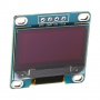 0,96 инча 4-пинов IIC I2C OLED дисплей модул 12864 / жълт + син, снимка 11